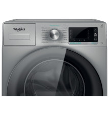 Máquina de Lavar Roupa WHIRLPOOL AWH912 S PRO (Independente - 9Kg - Prateado)