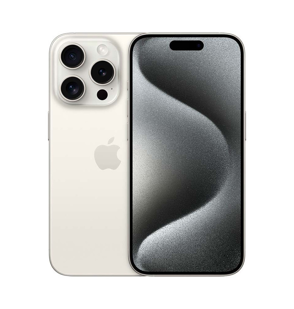 Smartphone APPLE iPhone 15 Pro 5G (8GB/128GB - 6.1'' - Titânio Branco)