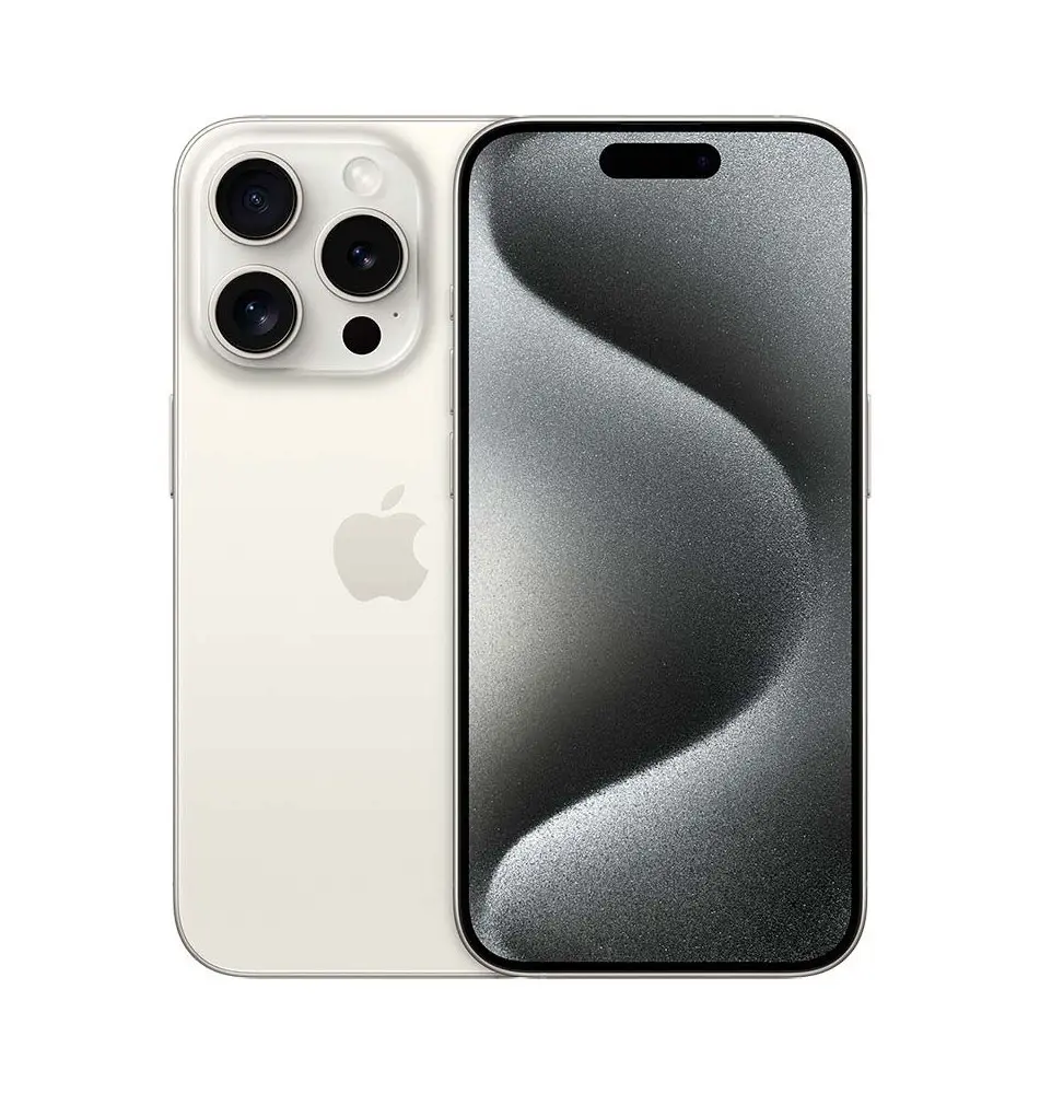 Smartphone APPLE iPhone 15 Pro 5G (8GB/128GB - 6.1'' - Titânio Branco)