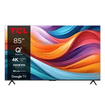Televisor TCL V Set 85T7B 85" (QLED - 4K Ultra HD - Cinzento)