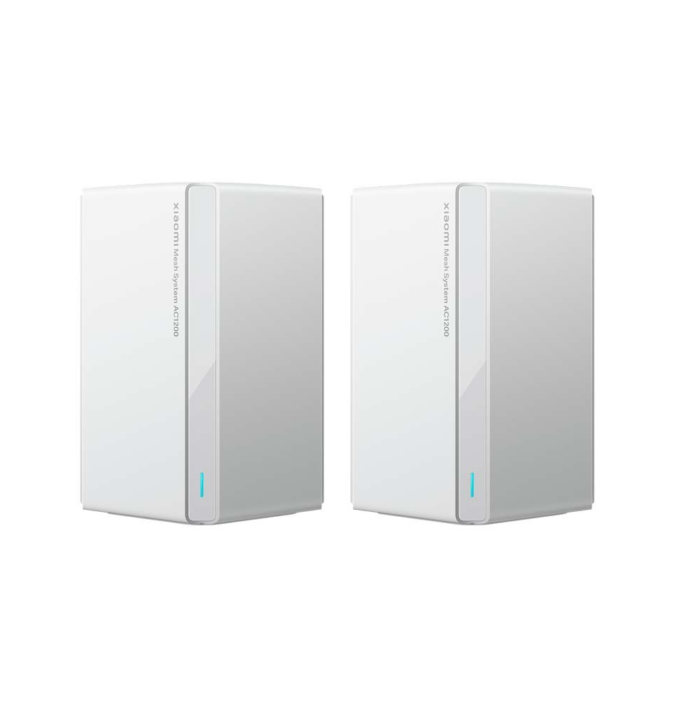 Sistema Mesh XIAOMI AC1200 (Pack x2) (2,4Ghz/5Ghz - Wi-Fi 5 - Branco)