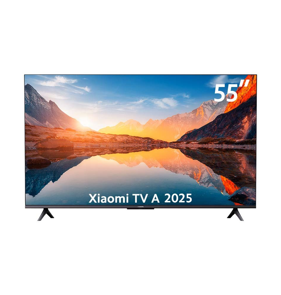 Televisor XIAOMI A 55'' (LED - 4K Ultra HD - Preto)