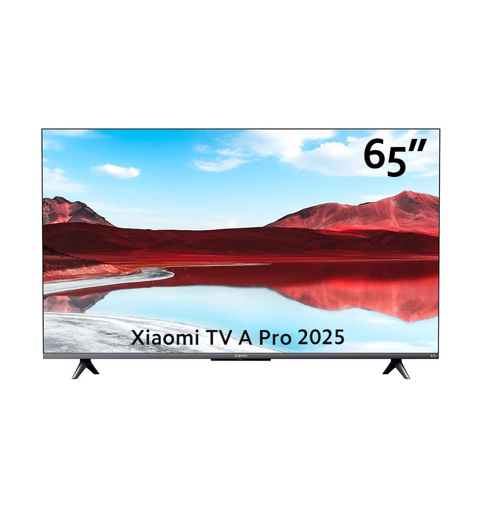 Televisor XIAOMI A PRO 65'' (QLED - 4K Ultra HD - Preto)