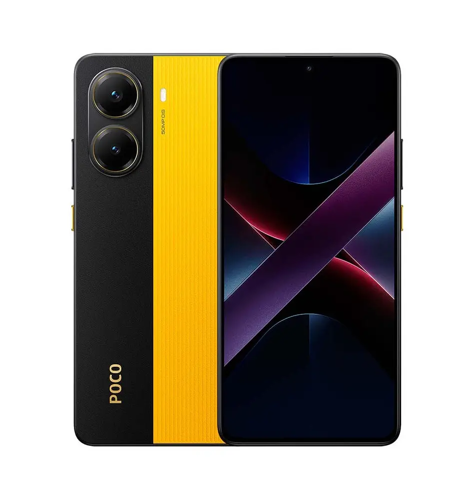 Smartphone XIAOMI Poco X7 Pro 5G (12GB/256GB - 6,7'' - Preto/Amarelo)