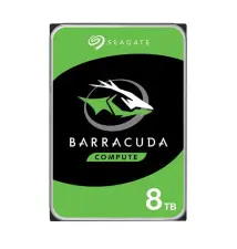Disco Rígido SEAGATE Barracuda 8TB Recertified (3.5" - 6Gbit/s - 256MB)
