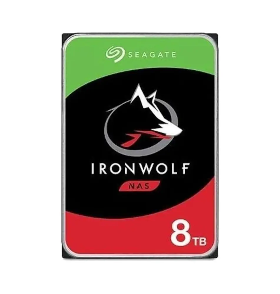 Disco Rígido SEAGATE IronWolf NAS 8TB Recertified (3.5" - 256MB - 7200RPM)