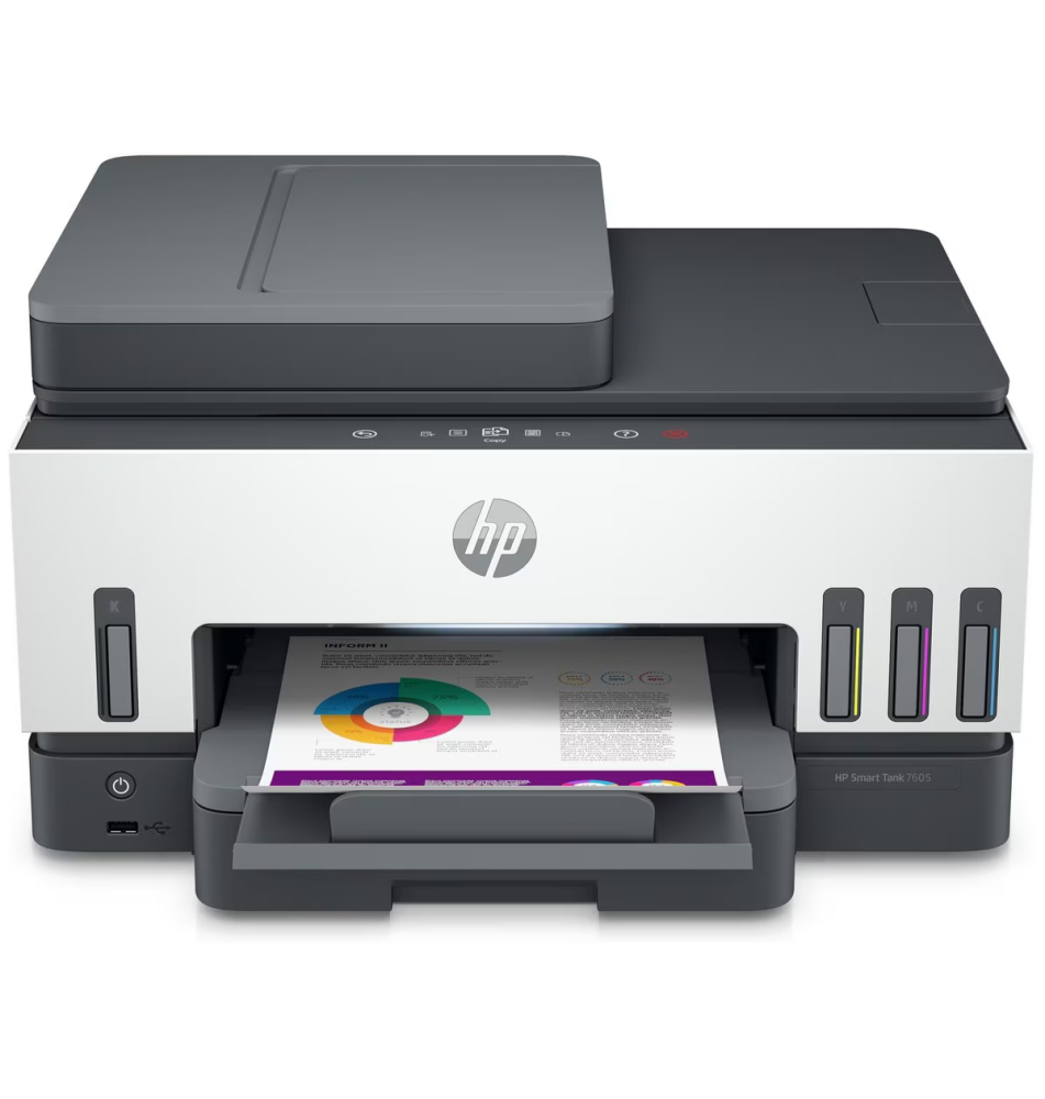 HP Smart Tank 7605 Sem fios All-in-One Cor Impressora, Impressão