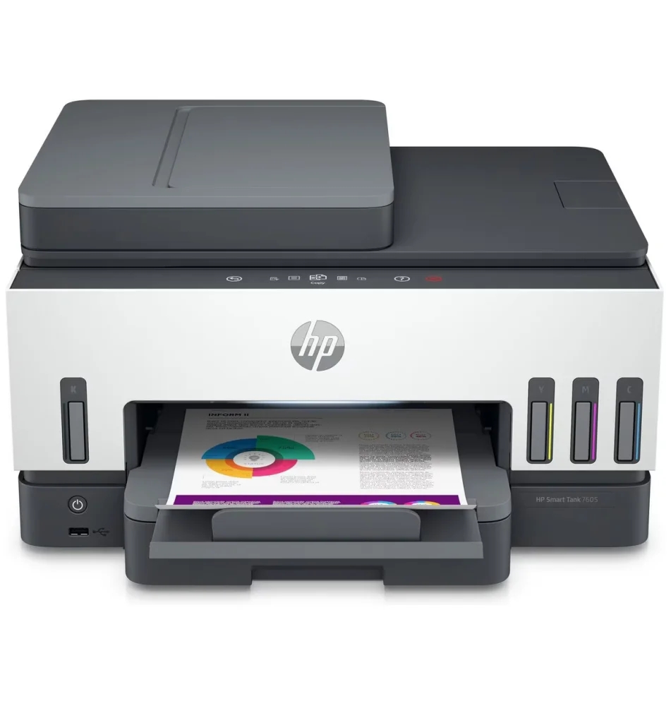 HP Smart Tank 7605 Sem fios All-in-One Cor Impressora, Impressão