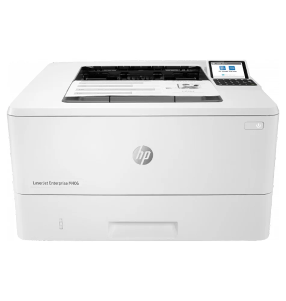 HP LaserJet Enterprise M406dn Preto e branco Impressora, Apenas