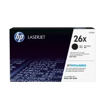 HP Toner HP LaserJet original 26X preto de elevado rendimento