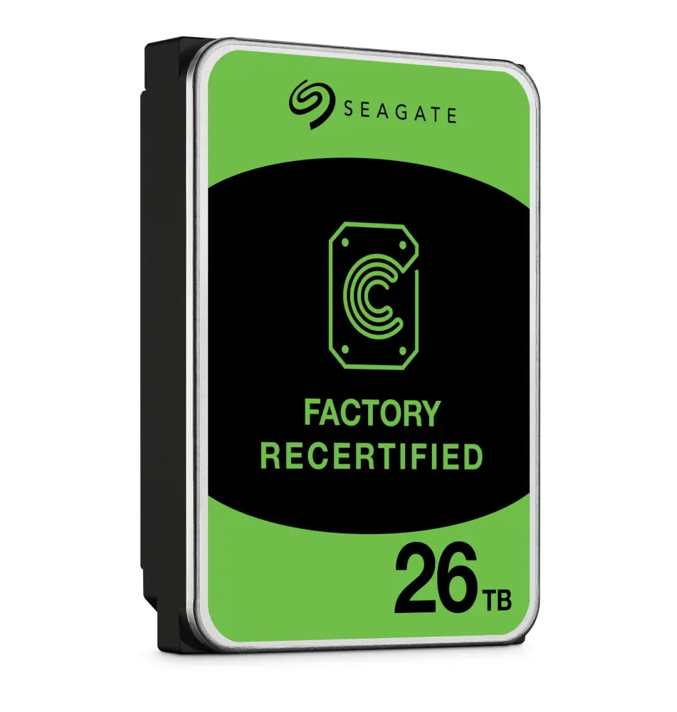 Disco Rígido SEAGATE Exos 26TB Refurbished (3.5'' - 6Gbit/s - 7200RPM)