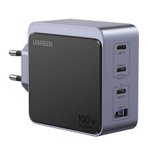 Ugreen Nexode S 100W 4-Port GaN Fast Charger EU gray