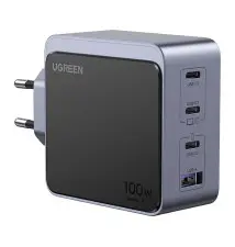Ugreen Nexode S 100W 4-Port GaN Fast Charger EU gray