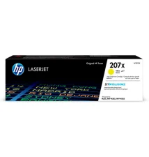 HP Toner HP LaserJet Original 207X Amarelo de elevado rendimento