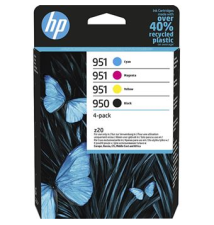 HP Conjunto de 4 Tinteiros HP Originais 950 Preto e 951