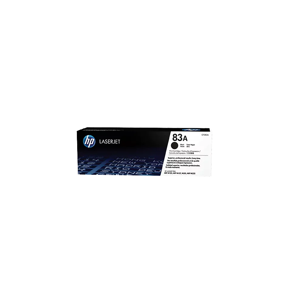 HP Toner HP LaserJet Original 83A Preto