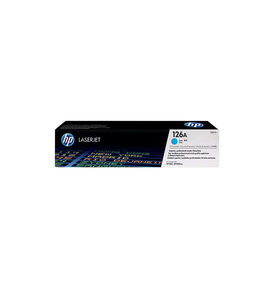 HP Toner HP LaserJet Original 126A Ciano