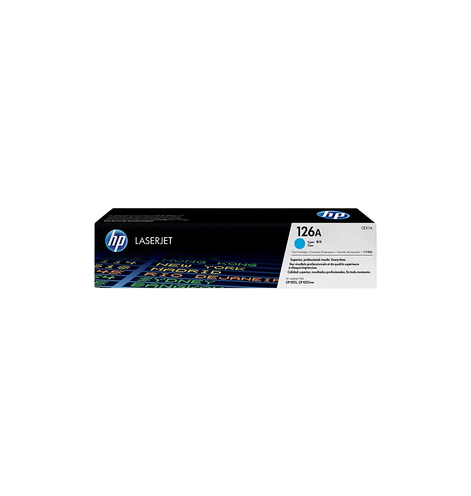 HP Toner HP LaserJet Original 126A Ciano