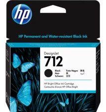 HP Tinteiro preto HP 712 DesignJet de 80 ml