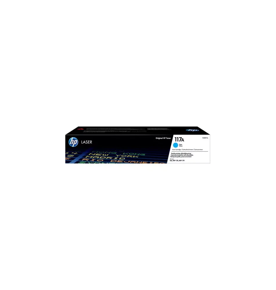 HP Toner HP Laser Original 117A Ciano