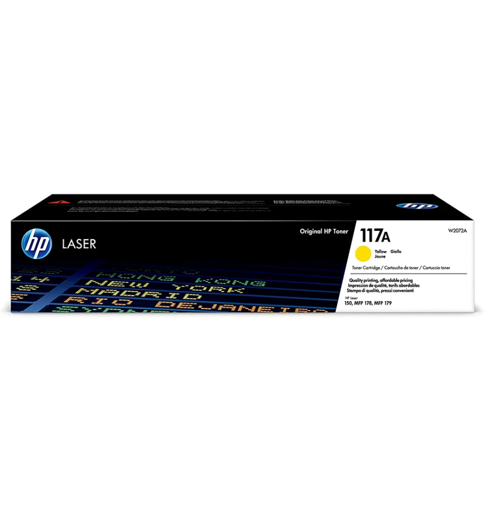 HP Toner HP Laser Original 117A Amarelo