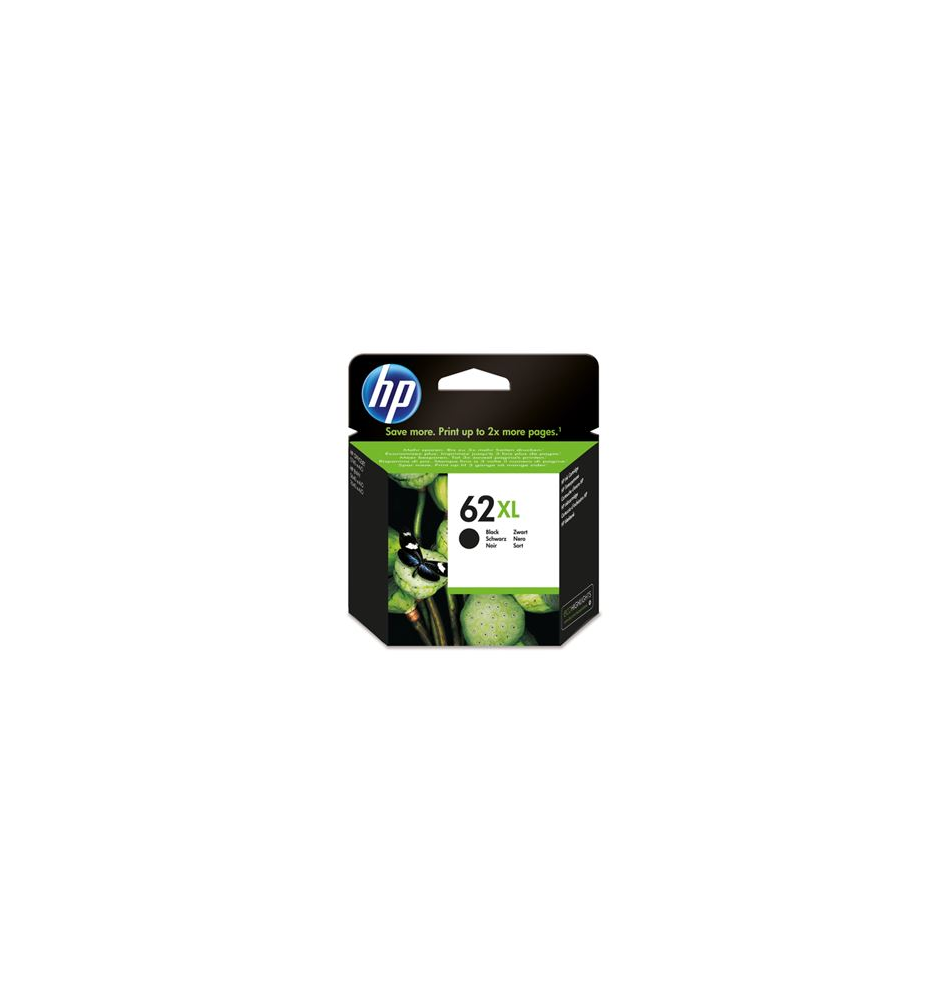 HP Tinteiro HP original 62XL Preto de elevado rendimento