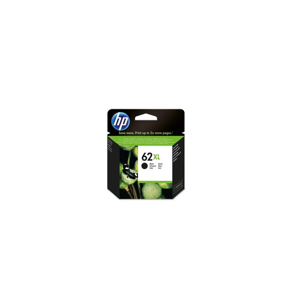 HP Tinteiro HP original 62XL Preto de elevado rendimento