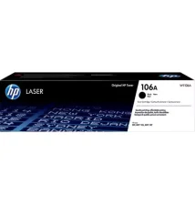 HP Toner HP Laser Original 106A Preto
