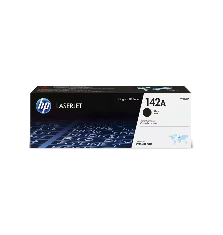 HP Toner HP LaserJet Original 142A, preto