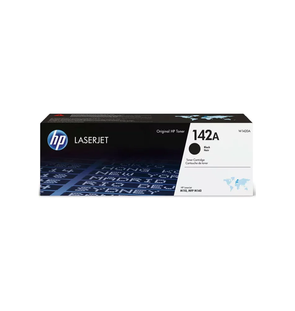 HP Toner HP LaserJet Original 142A, preto
