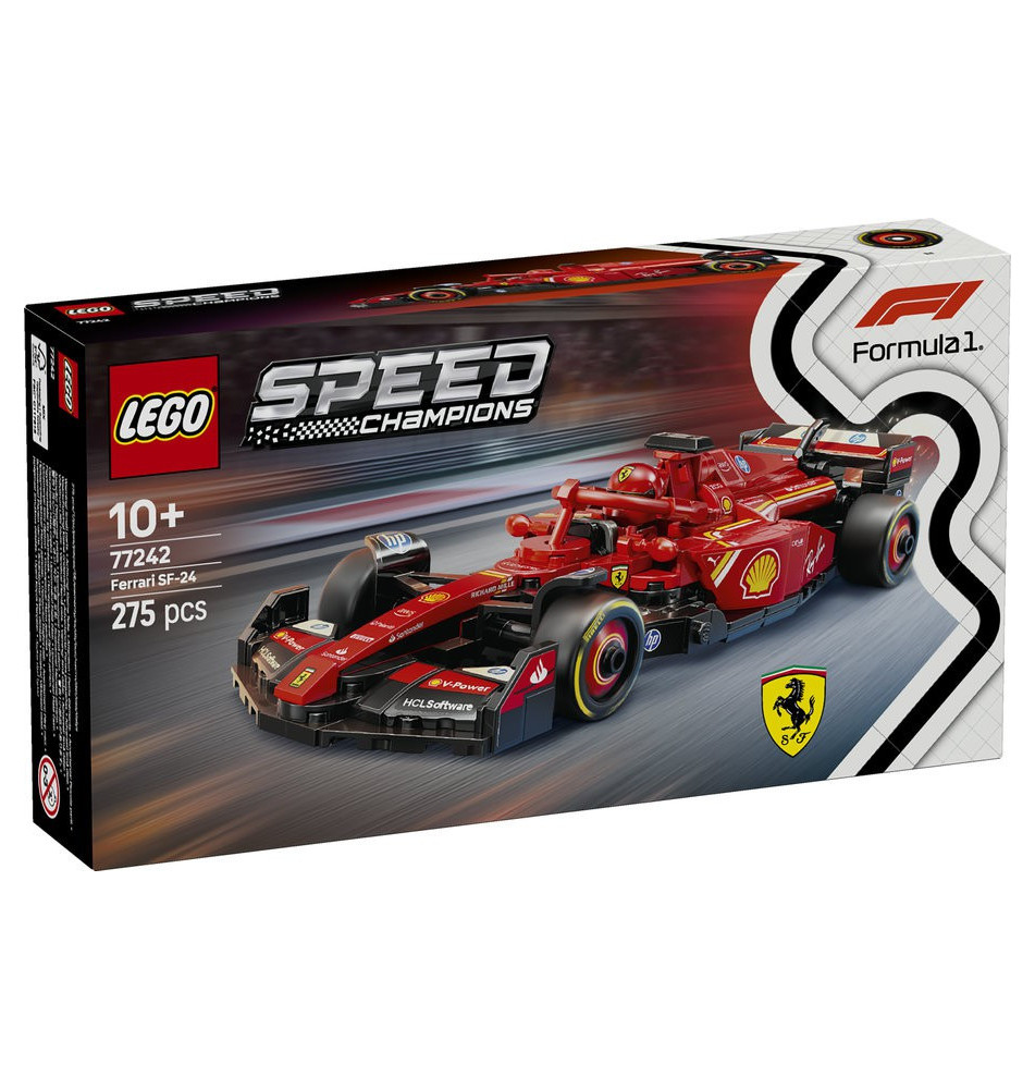 LEGO Speed Champions Ferrari SF-24 F1 Race Car V29 - 77242