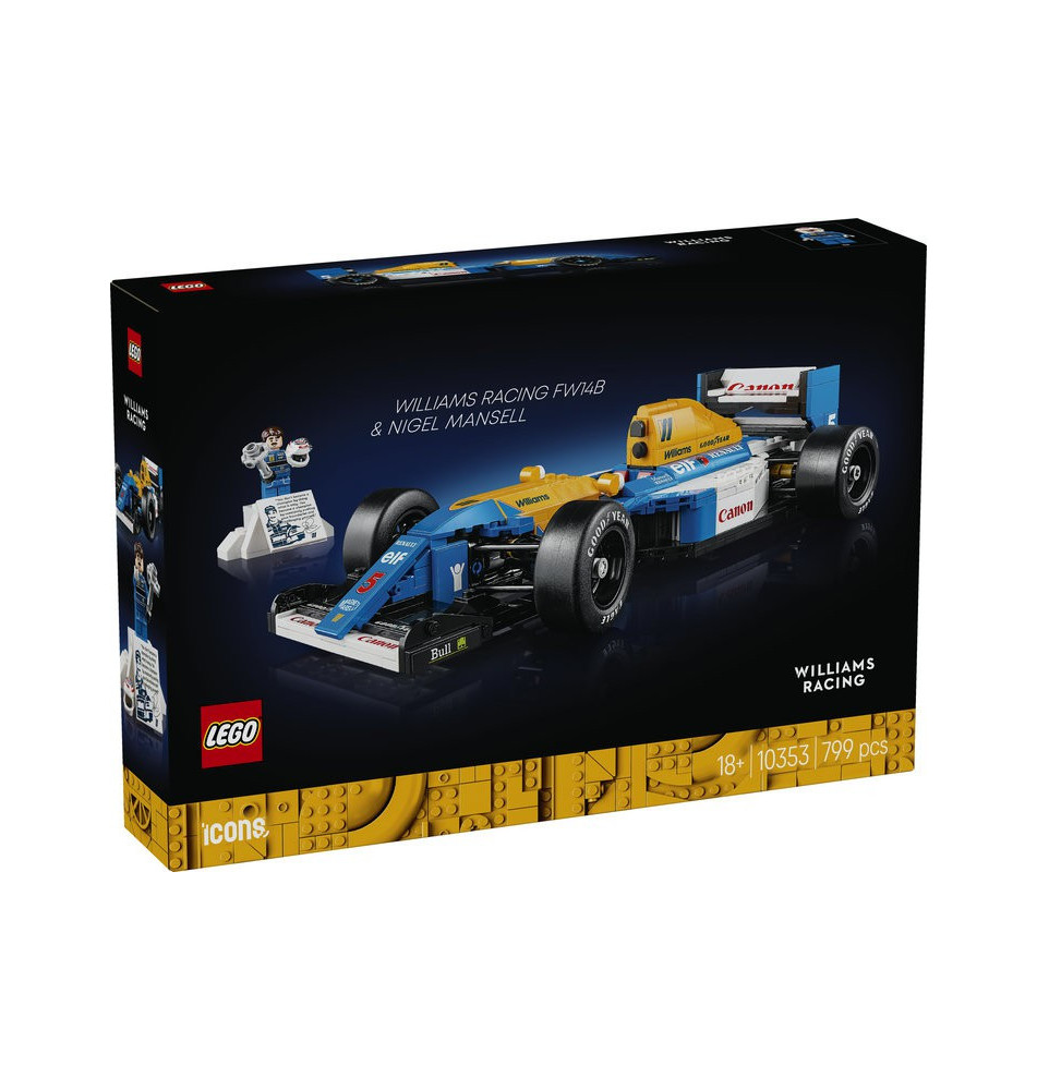 LEGO Icons Williams Racing FW14B e Nigel Mansell V29 - 10353