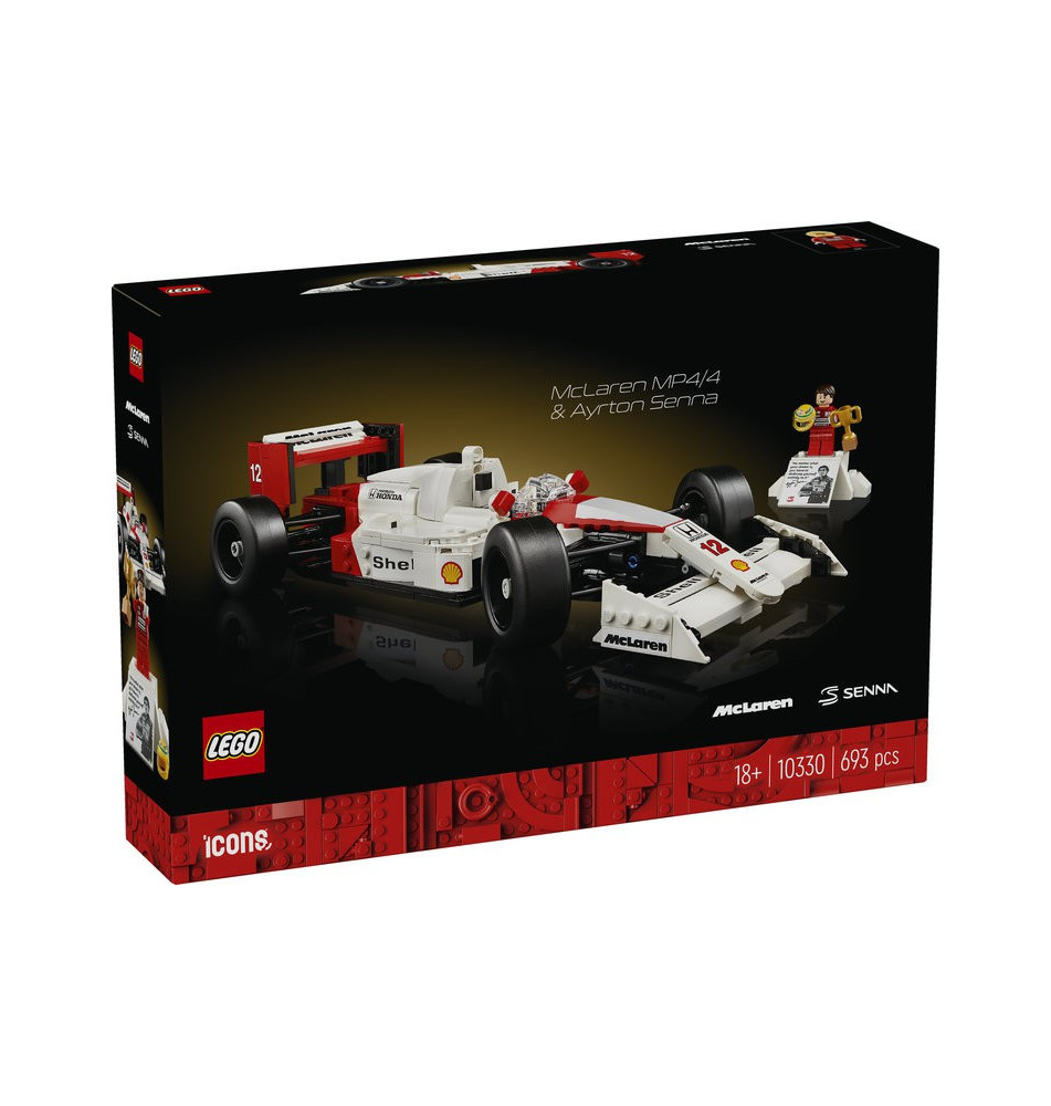 LEGO Icons McLaren MP4/4 e Ayrton Senna V29 - 10330