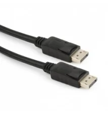 Cabo GEMBIRD DisplayPort (Macho/Macho - 1 m - Preto)