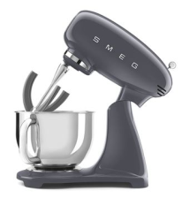 Batedeira SMEG SMF03GREU (4.8L - 10 Velocidades - Cinzento)