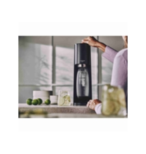 Máquina de Gaseificação SODASTREAM (1L - Plástico - Preto)