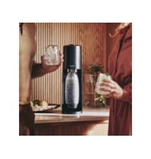 Máquina de Gaseificação SODASTREAM (1L - Plástico - Preto)