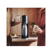 Máquina de Gaseificação SODASTREAM (1L - Plástico - Preto)