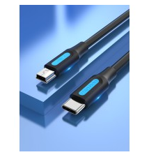 Cabo VENTION COWBF (USB-Micro-USB - Macho/Macho - 1m)
