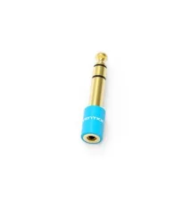 Adaptador de Áudio VENTION VAB-S01-L (6,5mm Macho - 3,5mm Fêmea - Azul)
