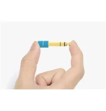 Adaptador de Áudio VENTION VAB-S01-L (6,5mm Macho - 3,5mm Fêmea - Azul)