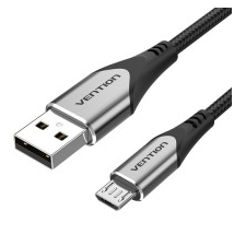 Cabo VENTION COAHF (USB-Micro-USB - 480Mbit/s - Preto)