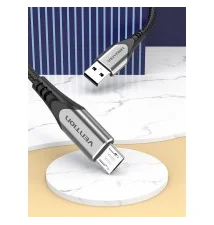 Cabo VENTION COAHF (USB-Micro-USB - 480Mbit/s - Preto)