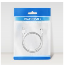 Cabo VENTION USB-C (Macho/Fêmea - 1.5 m - Branco)