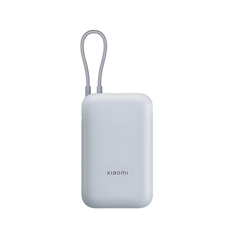 Powerbank XIAOMI com Cabo Integrado (10000mAh - 22W - Azul)