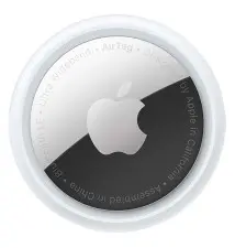 Localizador APPLE AirTag (Resistente ao pó - iOS 14.5 - Branco)
