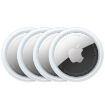 Pack 4x Localizadores APPLE AirTag (Resistente ao pó - iOS 14.5 - Branco)
