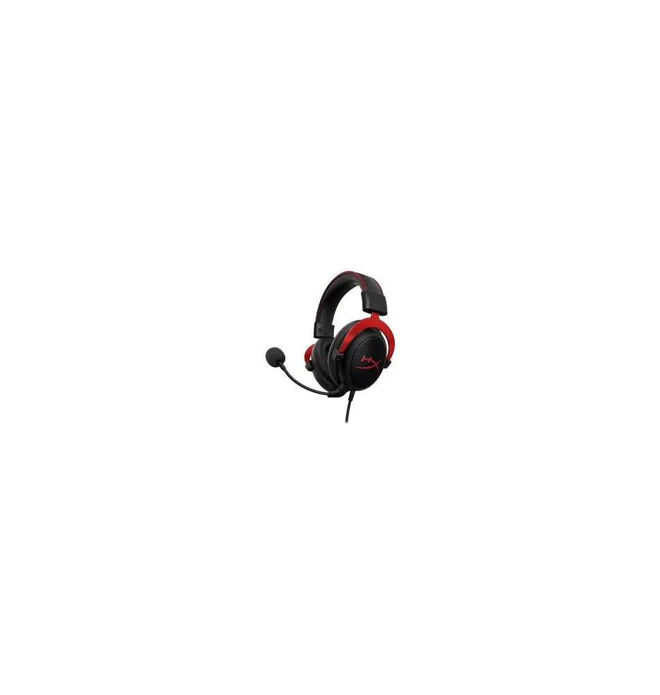 Headset HYPERX Cloud II Pro (Com Fios - Surround 7.1 - Preto/Vermelho)