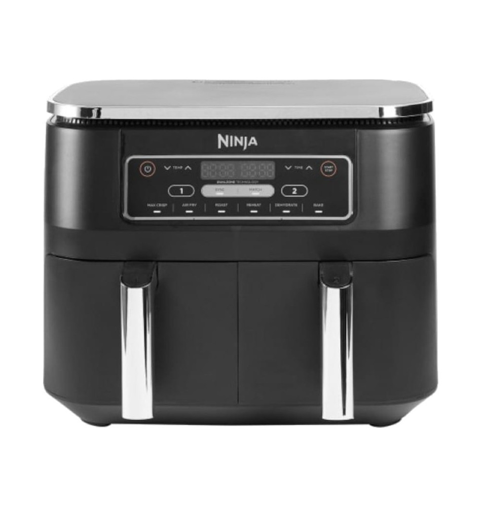 Fritadeira a Ar NINJA AF300EU (2x 3,8L - 2470W - Preto)