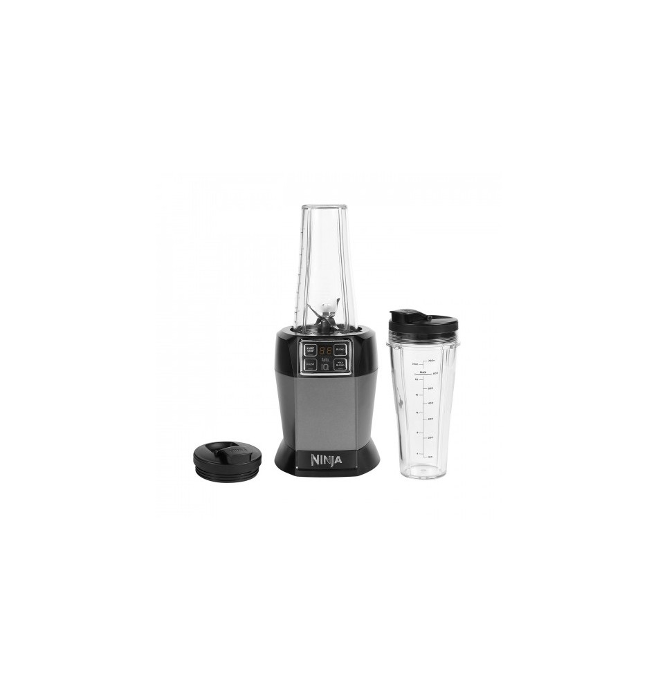 Liquidificadora NINJA BN495EU c/ AutoIQ (0,7L - 1000W - Preto/Cinzento)
